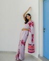 MG 359 Japan Satin Digital Printed Sarees Wholesale Market In Surat